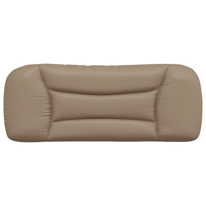 Cuscino Testiera Hvar Cappuccino 100 cm in Similpelle