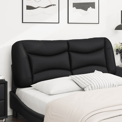 Cuscino Testiera Hvar Nero 120 cm in Similpelle