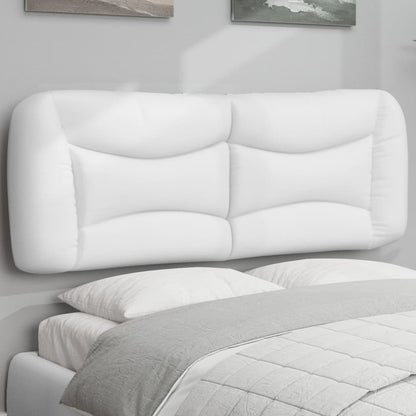 Cuscino Testiera Hvar Bianco 120 cm in Similpelle