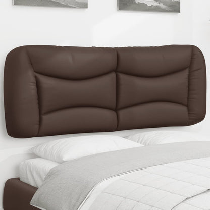 Cuscino Testiera Hvar Marrone 120 cm in Similpelle