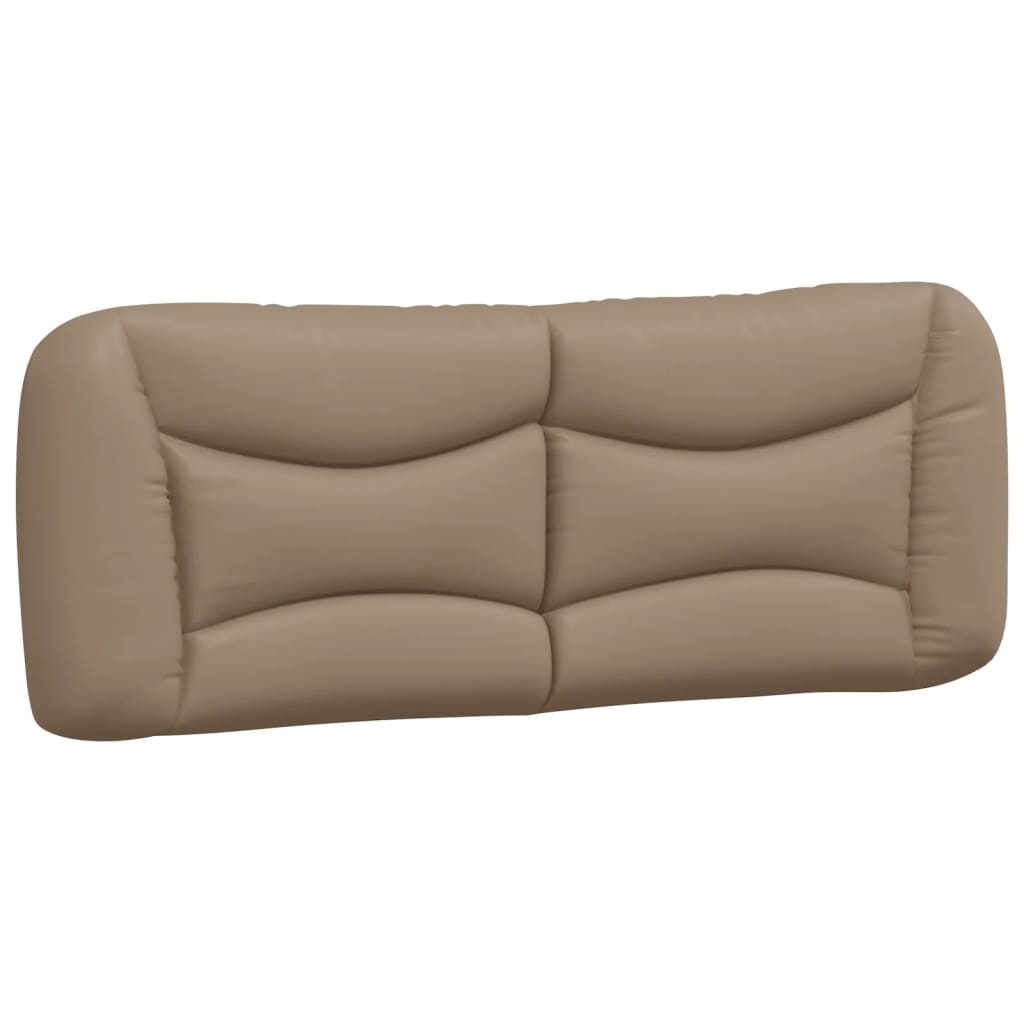 Cuscino Testiera Hvar Cappuccino 120 cm in Similpelle