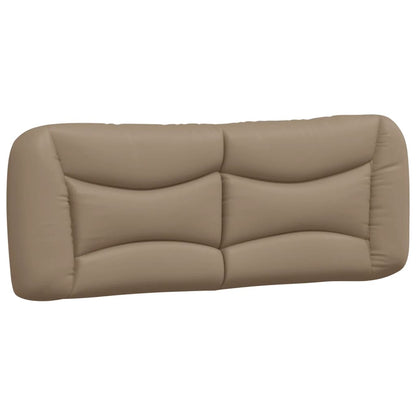 Cuscino Testiera Hvar Cappuccino 120 cm in Similpelle