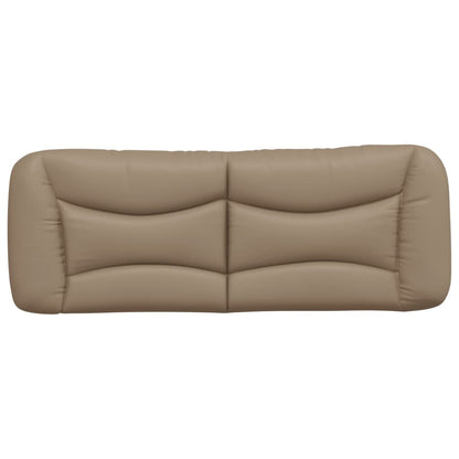 Cuscino Testiera Hvar Cappuccino 120 cm in Similpelle