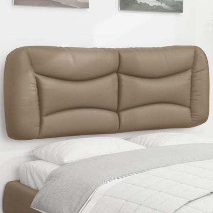 Cuscino Testiera Hvar Cappuccino 120 cm in Similpelle