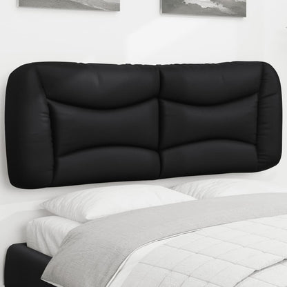 Cuscino Testiera Hvar Nero 140 cm in Similpelle