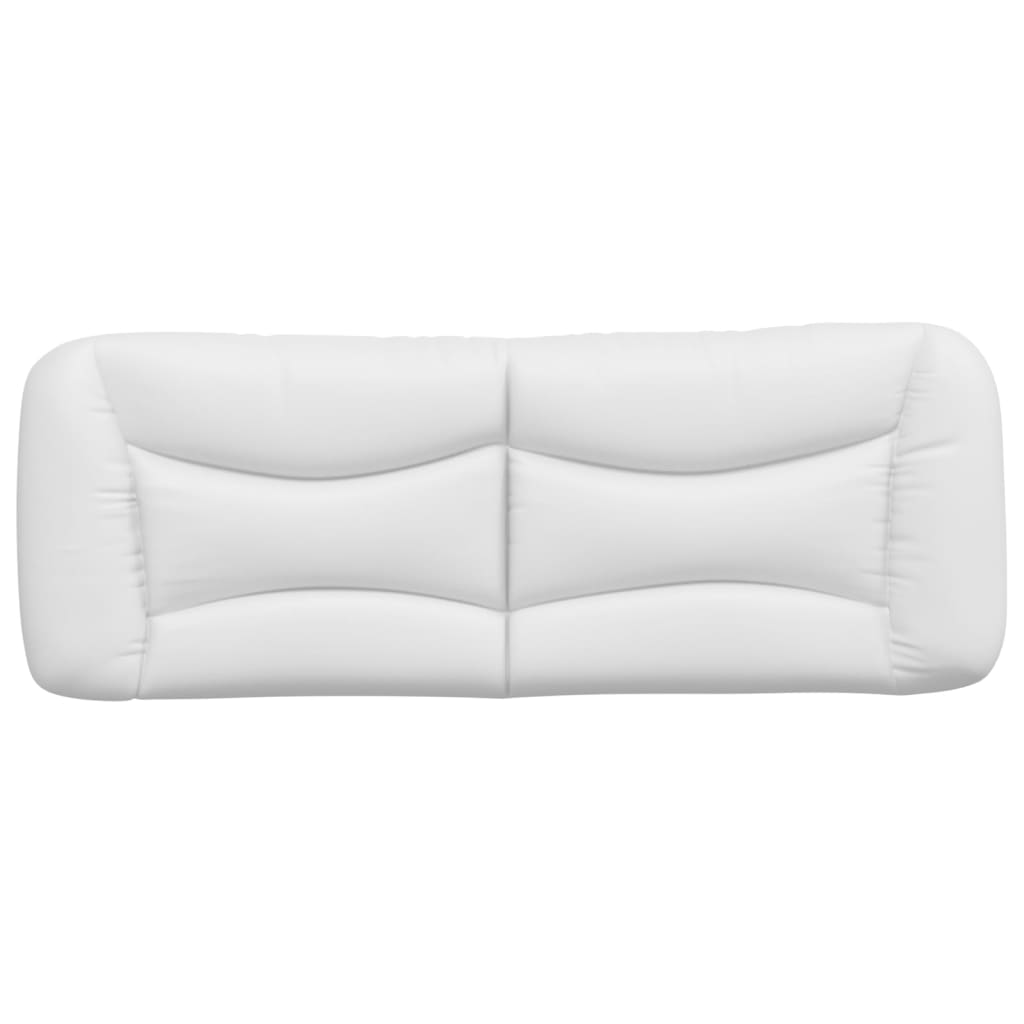 Cuscino Testiera Hvar Bianco 140 cm in Similpelle