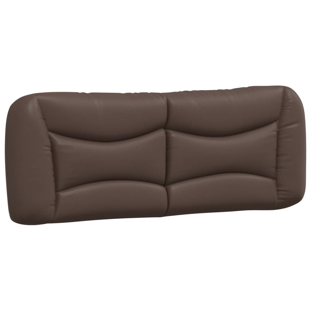 Cuscino Testiera Hvar Marrone 140 cm in Similpelle