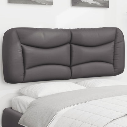 Cuscino Testiera Hvar Grigio 140 cm in Similpelle