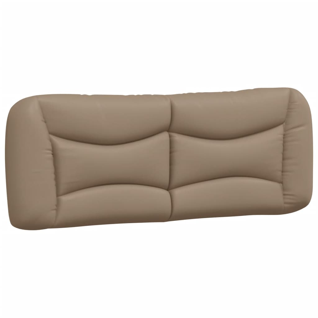 Cuscino Testiera Hvar Cappuccino 140 cm in Similpelle