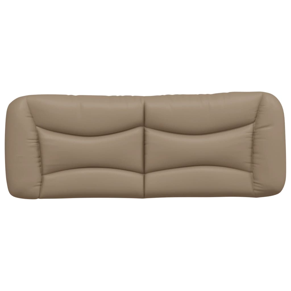 Cuscino Testiera Hvar Cappuccino 140 cm in Similpelle