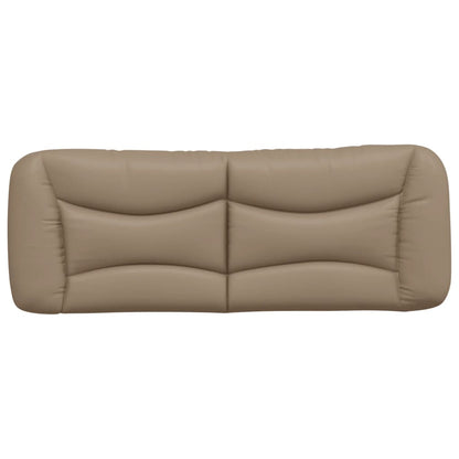 Cuscino Testiera Hvar Cappuccino 140 cm in Similpelle