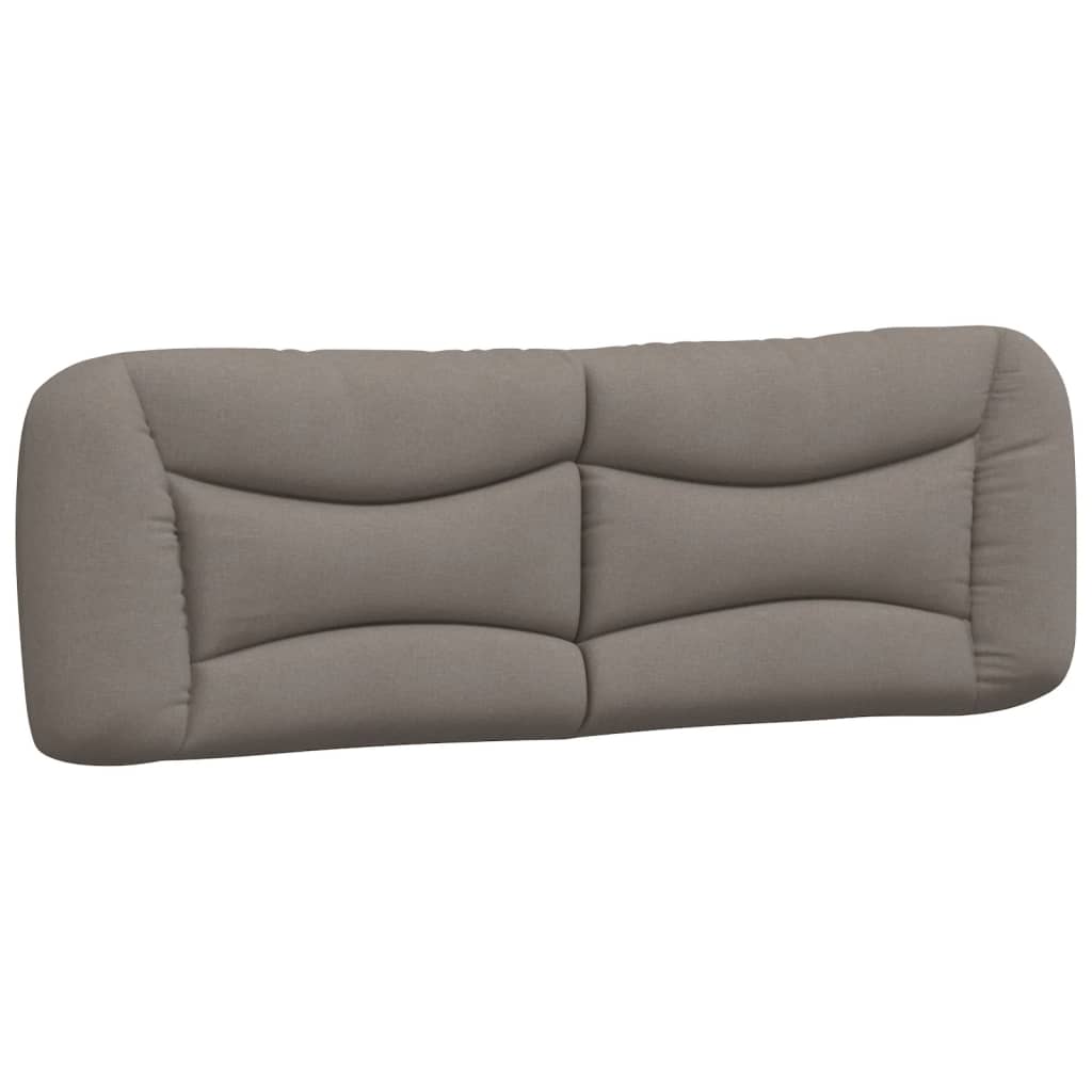 Cuscino Testiera Tortora 160 cm in Tessuto