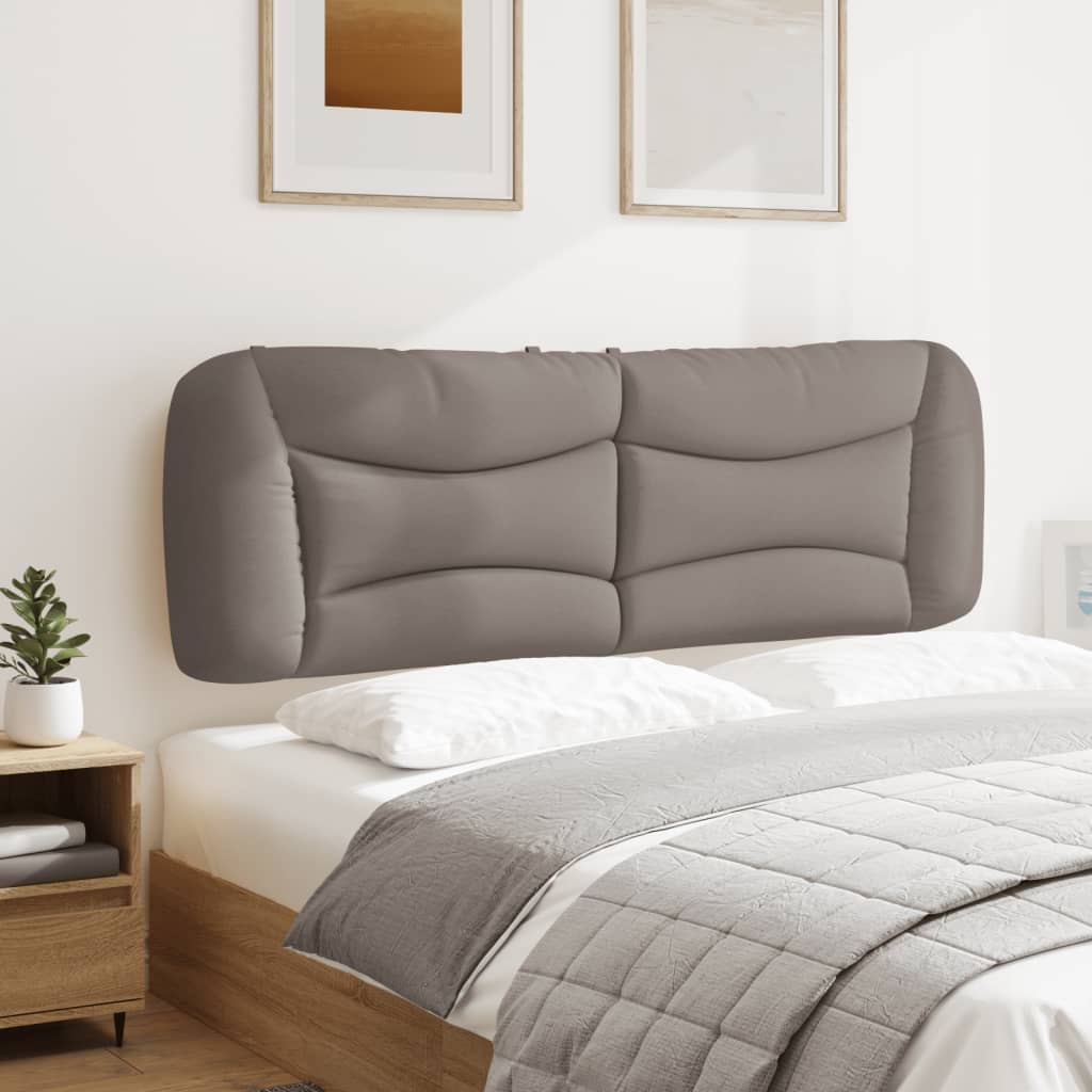 Cuscino Testiera Tortora 160 cm in Tessuto