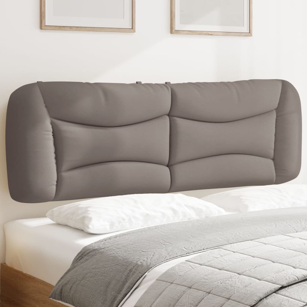 Cuscino Testiera Tortora 160 cm in Tessuto