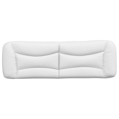 Cuscino Testiera Hvar Bianco 160 cm in Similpelle