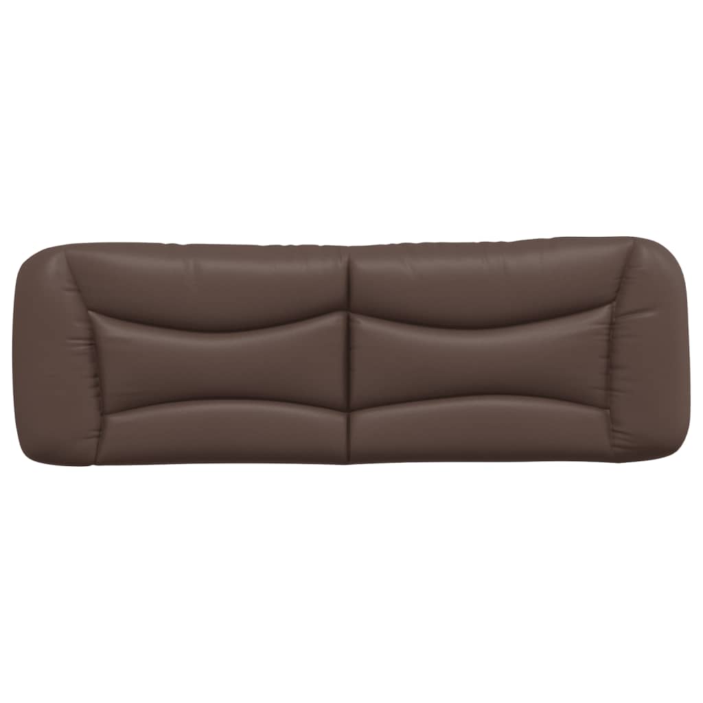 Cuscino Testiera Hvar Marrone 160 cm in Similpelle
