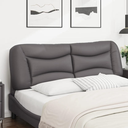 Cuscino Testiera Hvar Grigio 160 cm in Similpelle