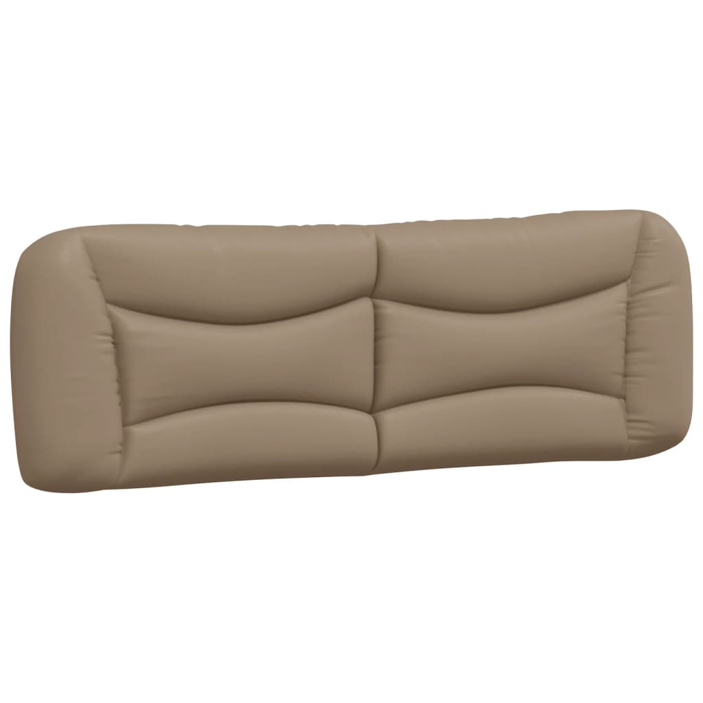 Cuscino Testiera Hvar Cappuccino 160 cm in Similpelle