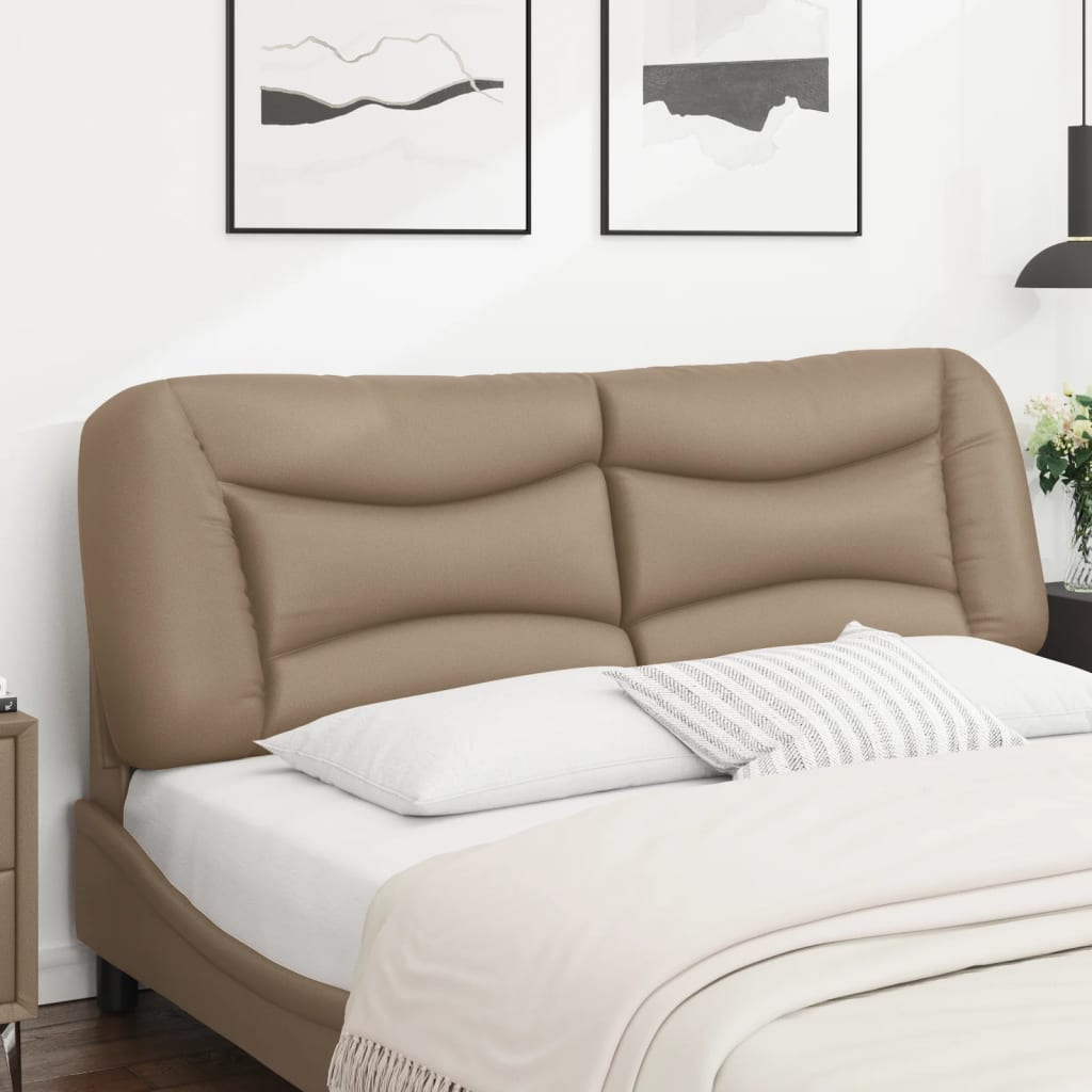 Cuscino Testiera Hvar Cappuccino 160 cm in Similpelle