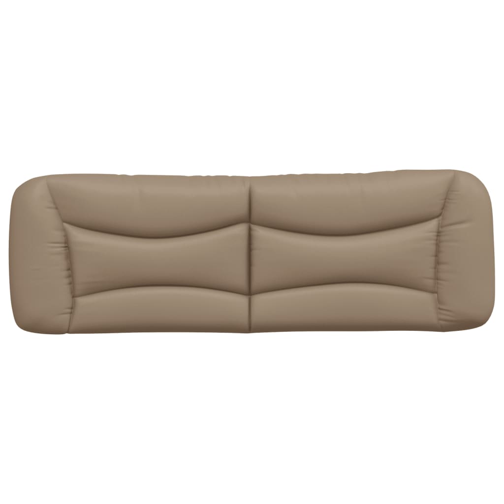 Cuscino Testiera Hvar Cappuccino 160 cm in Similpelle