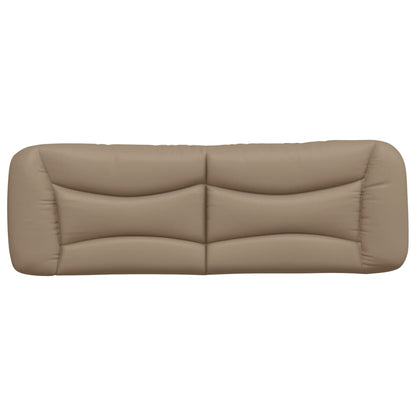 Cuscino Testiera Hvar Cappuccino 160 cm in Similpelle
