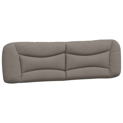 Cuscino Testiera Tortora 180 cm in Tessuto