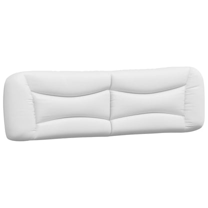Cuscino Testiera Hvar Bianco 180 cm in Similpelle