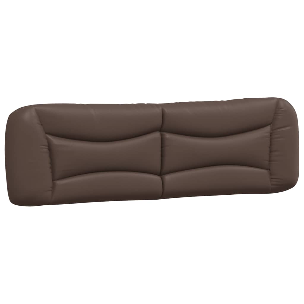 Cuscino Testiera Hvar Marrone 180 cm in Similpelle