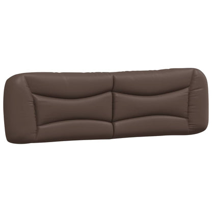 Cuscino Testiera Hvar Marrone 180 cm in Similpelle