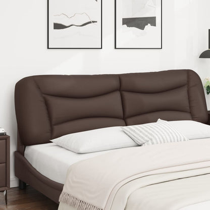 Cuscino Testiera Hvar Marrone 180 cm in Similpelle