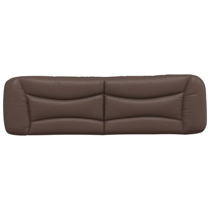 Cuscino Testiera Hvar Marrone 180 cm in Similpelle