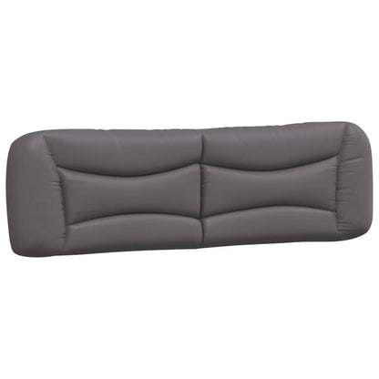 Cuscino Testiera Hvar Grigio 180 cm in Similpelle