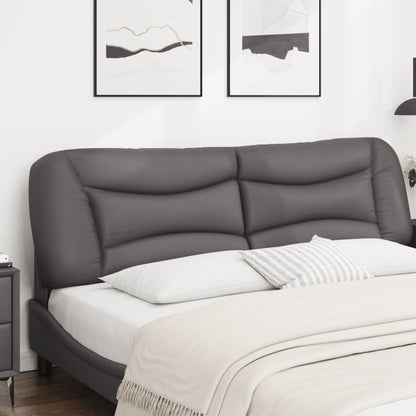 Cuscino Testiera Hvar Grigio 180 cm in Similpelle