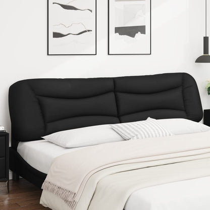 Cuscino Testiera Hvar Nero 200 cm in Similpelle