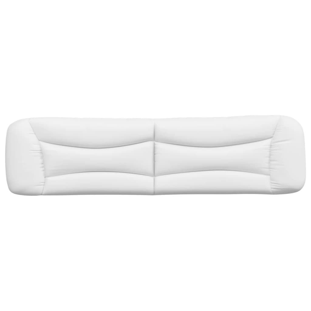Cuscino Testiera Hvar Bianco 200 cm in Similpelle