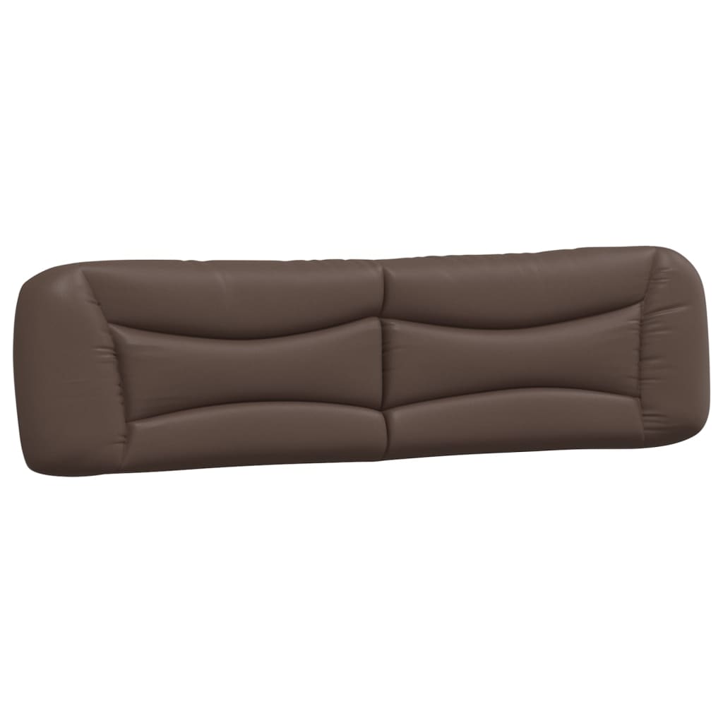 Cuscino Testiera Hvar Marrone 200 cm in Similpelle