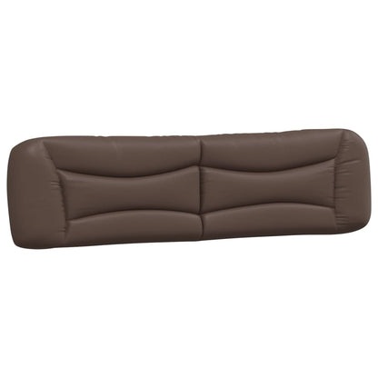 Cuscino Testiera Hvar Marrone 200 cm in Similpelle