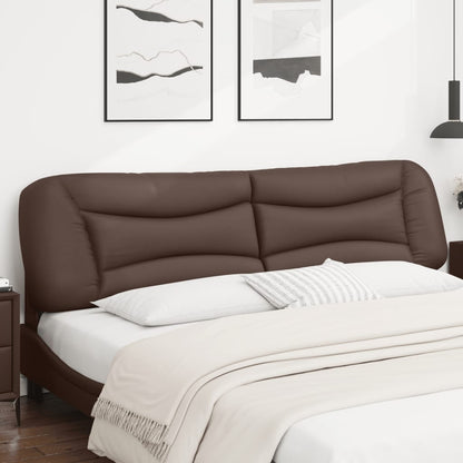 Cuscino Testiera Hvar Marrone 200 cm in Similpelle
