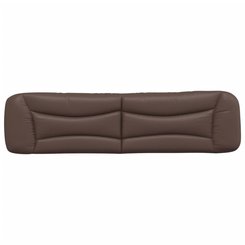 Cuscino Testiera Hvar Marrone 200 cm in Similpelle