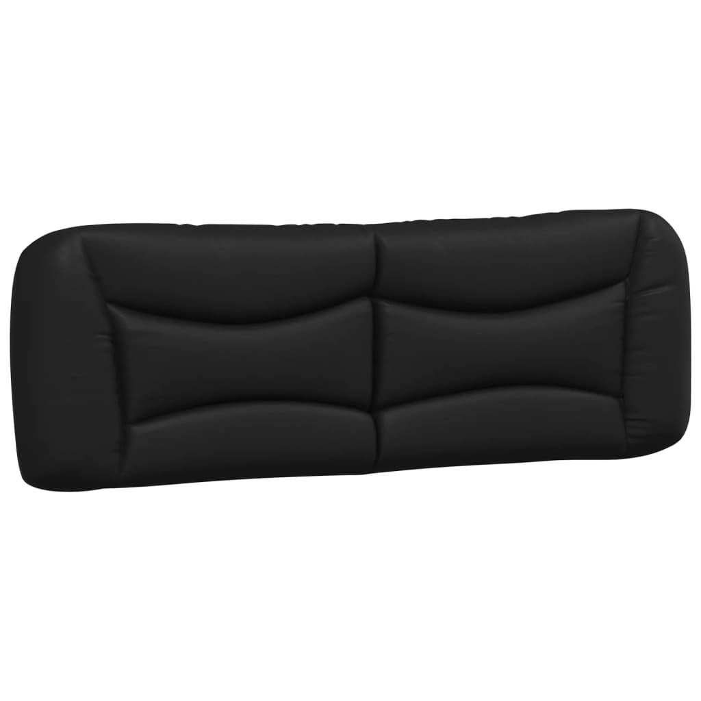 Cuscino Testiera Hvar Nero 152 cm in Similpelle