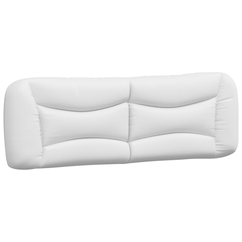 Cuscino Testiera Hvar Bianco 152 cm in Similpelle
