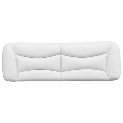 Cuscino Testiera Hvar Bianco 152 cm in Similpelle