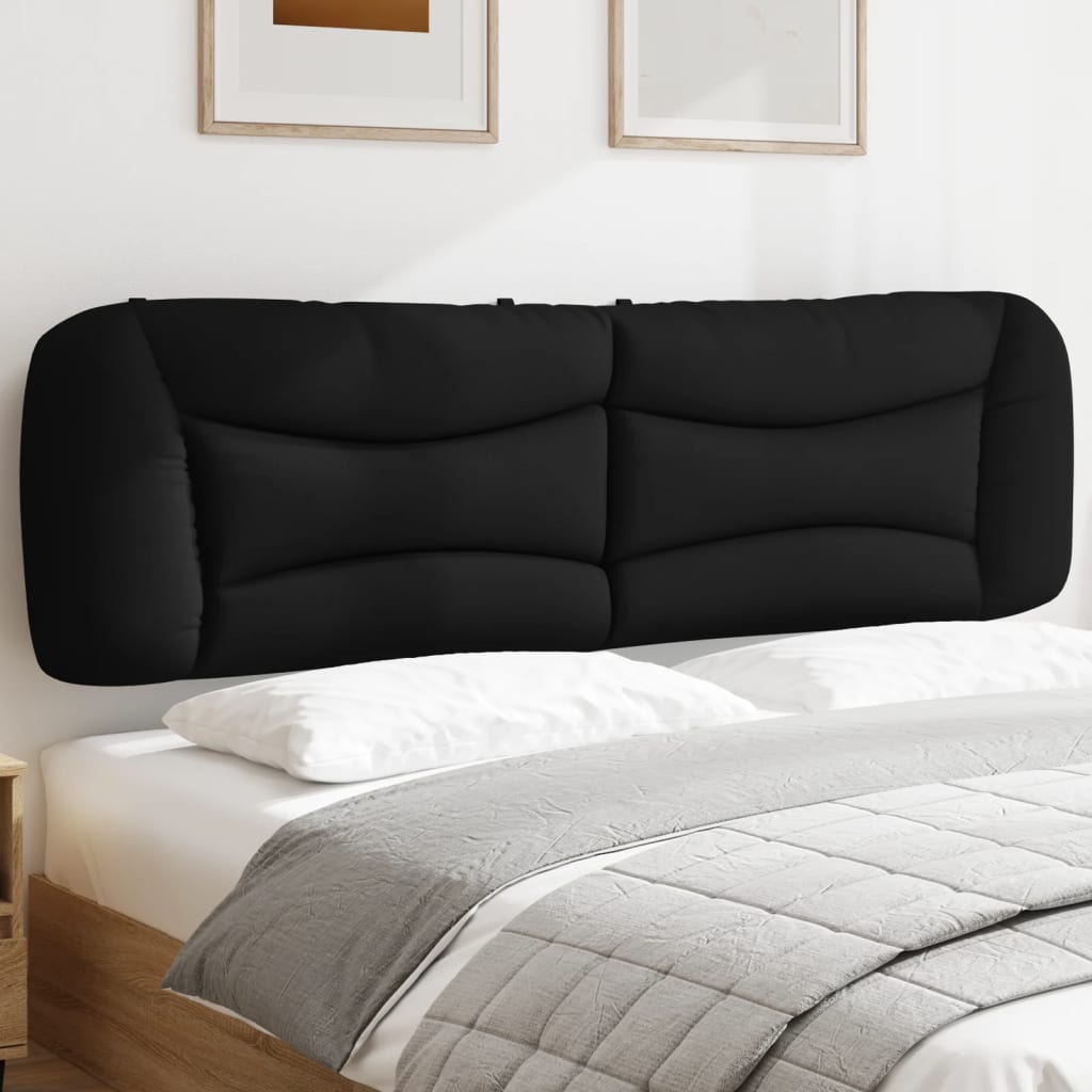 Cuscino Testiera Hvar Nero 193 cm in Similpelle