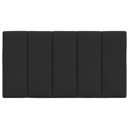 Cuscino Testiera Hanko Nero 80 cm in Velluto
