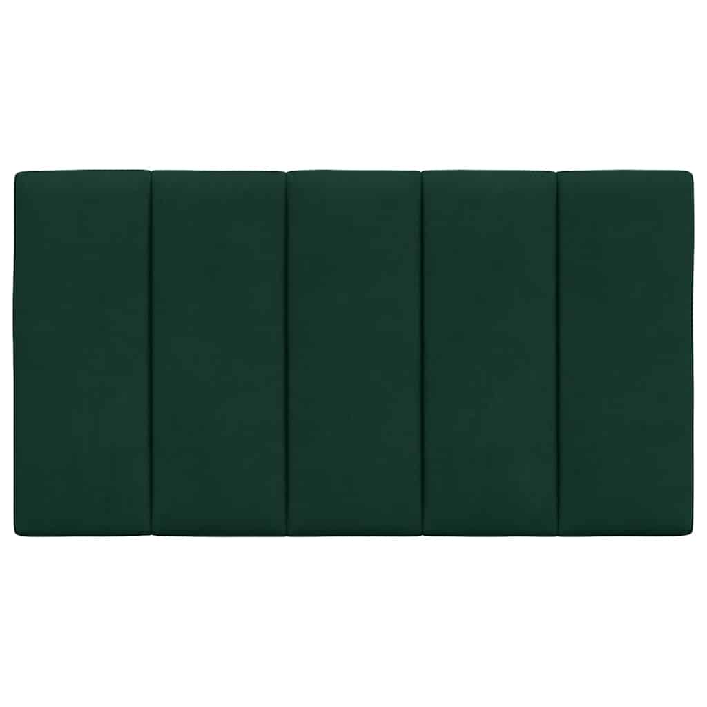 Cuscino Testiera Hanko Verde Scuro 80 cm in Velluto