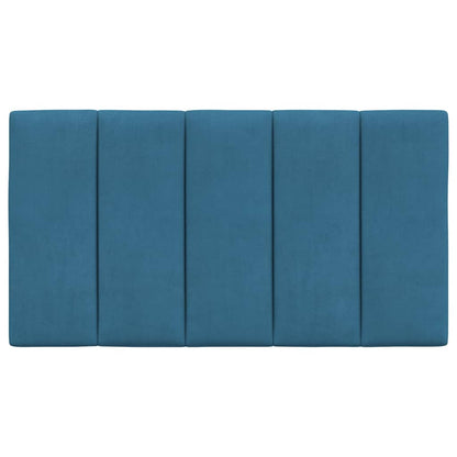 Cuscino Testiera Hanko Blu 80 cm in Velluto