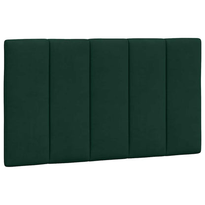 Cuscino Testiera Hanko Verde Scuro 90 cm in Velluto