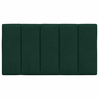 Cuscino Testiera Hanko Verde Scuro 90 cm in Velluto