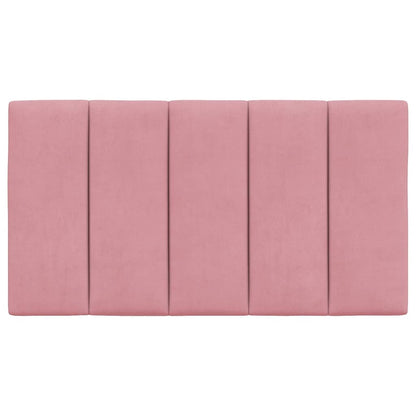 Cuscino Testiera Hanko Rosa 90 cm in Velluto