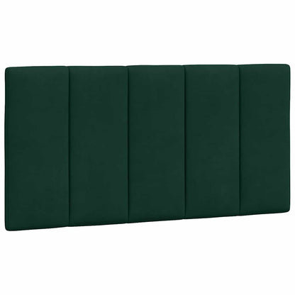Cuscino Testiera Hanko Verde Scuro 100 cm in Velluto
